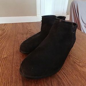 Black Suede Ankle Boots